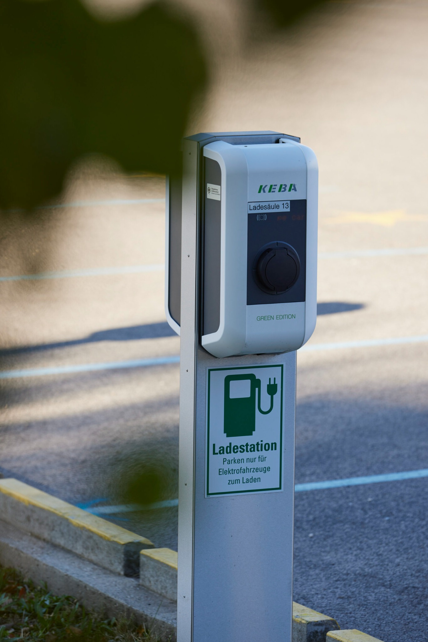 E-Ladestation im Donaupark Klosterneuburg
